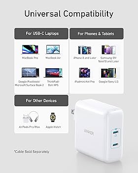 PC周辺機器 Anker - Anker PowerPort III 2-Port 100W PD Anker PowerPort III 2-Port 100W PD 充電器 2ポート USB-C 急速