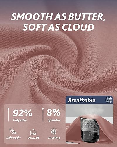 Miniatura 4 de CAMPSNAIL - Pantalones cortos de ciclismo para mujer (3, 5 y 8 pulgadas), cintura alta, control de abdomen, elastano para vóleibol, ejercicio, yoga