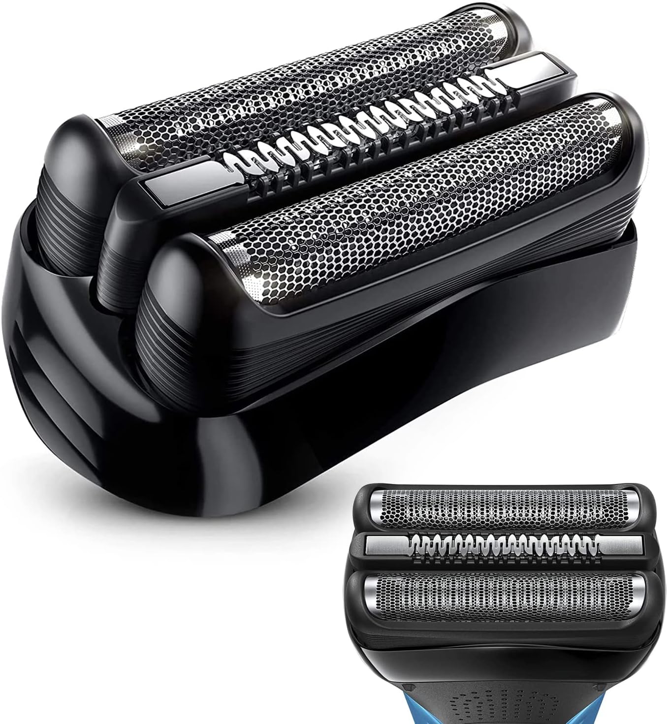 Braun Testina Ricambio Rasoio SERIES 3 31S Lamina Coltelli Silver 81387940 - Foto 2