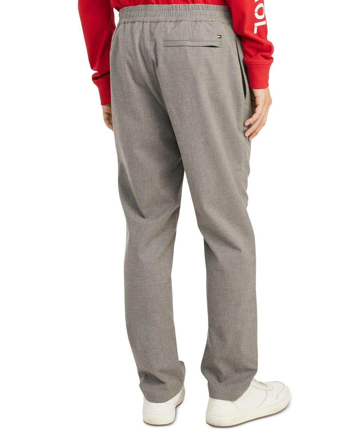Tommy Hilfiger Mens Pants Large Ski Classic Fit Stretch Gray L