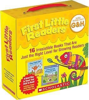 First Little Readers: Guided Reading Levels G & H (Parent Pack): 16 Irresistible Books That Are Just the Right Level for Growing Readers