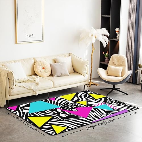 Miniatura 111 de Erosebridal Alfombra gamepad de 3 x 5 pies, diseño musical, color negro y gris con auriculares para niños Multicolor 44,Multi 04,Multi 08,Multi