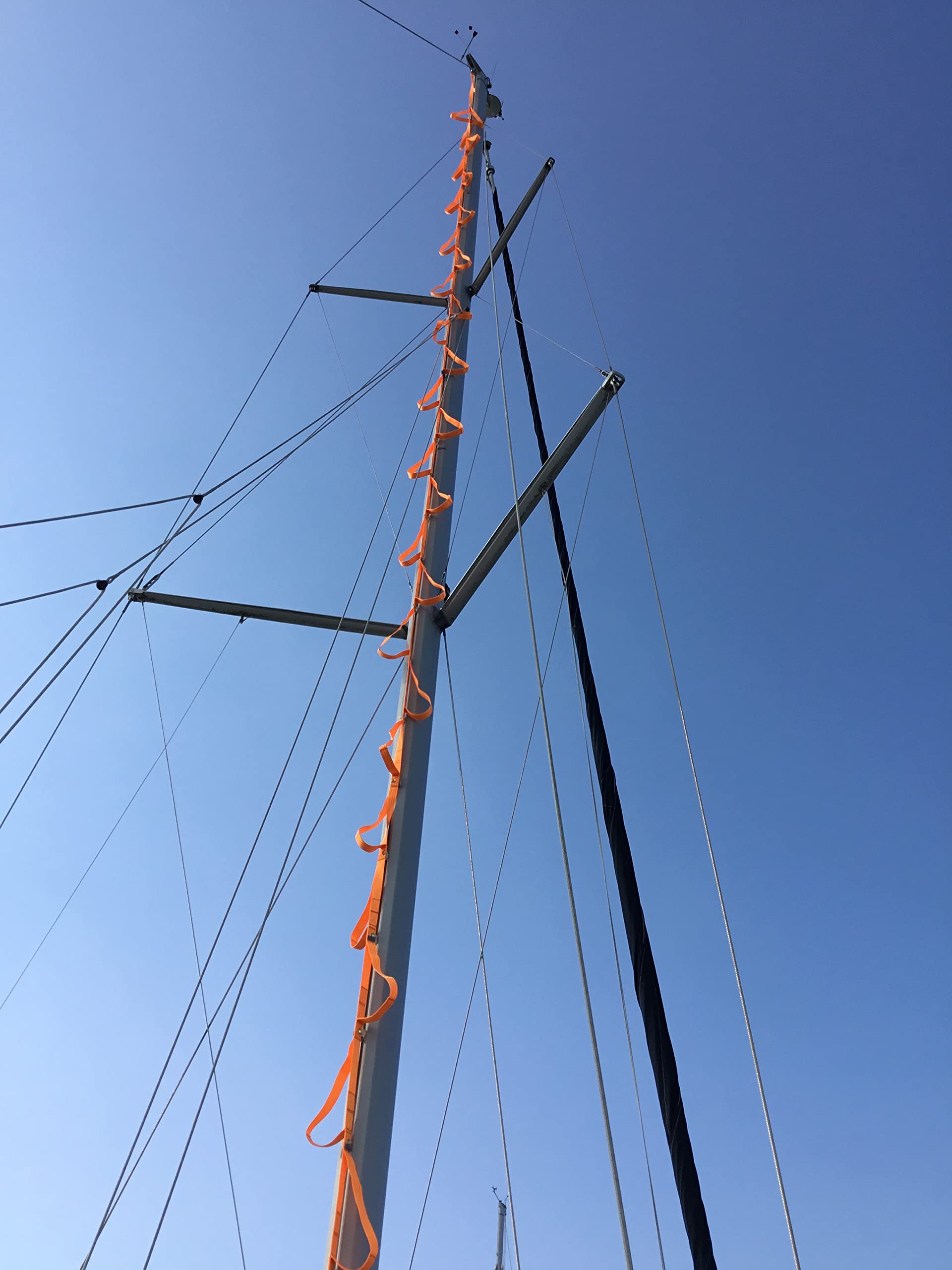 Sailboat Mast Ladder (Short Steps) Climb Sailing mast 12.4 Meters (40.92 feet