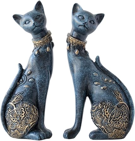 Llega a PC Death Stranding 2: En la Playa con Nuevo Modo de Dificultad y Características Técnicas 6 71Ek7Ac9pJS. AC SY450 2 Pcs/Set Cat Statues - Home Decor, Couple Cat Figurines for Living Room, Wedding Gift (Blue)