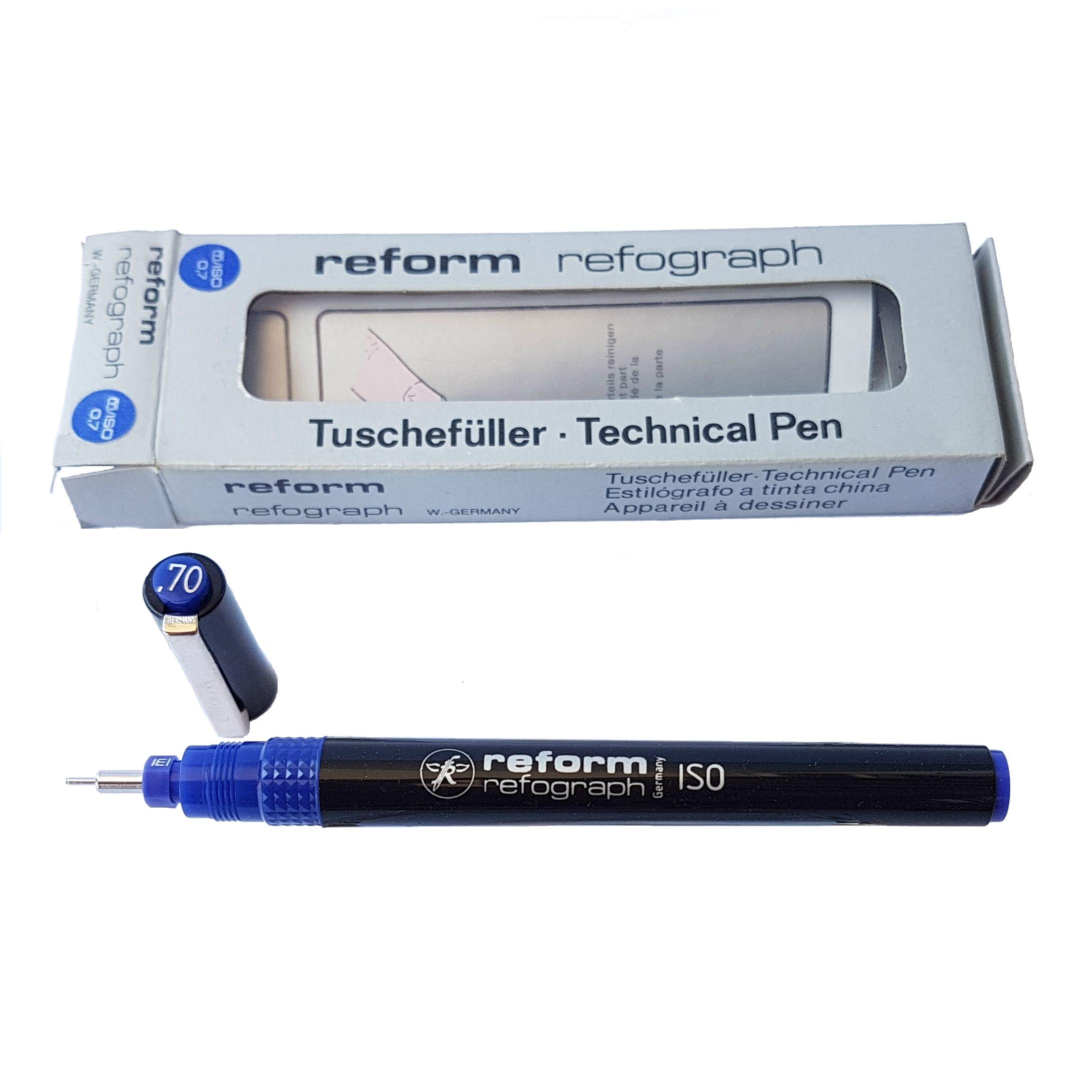 Reform Technical Pen Refograph ISO 0.70 mm - Tuschefüller made in W. Germany!