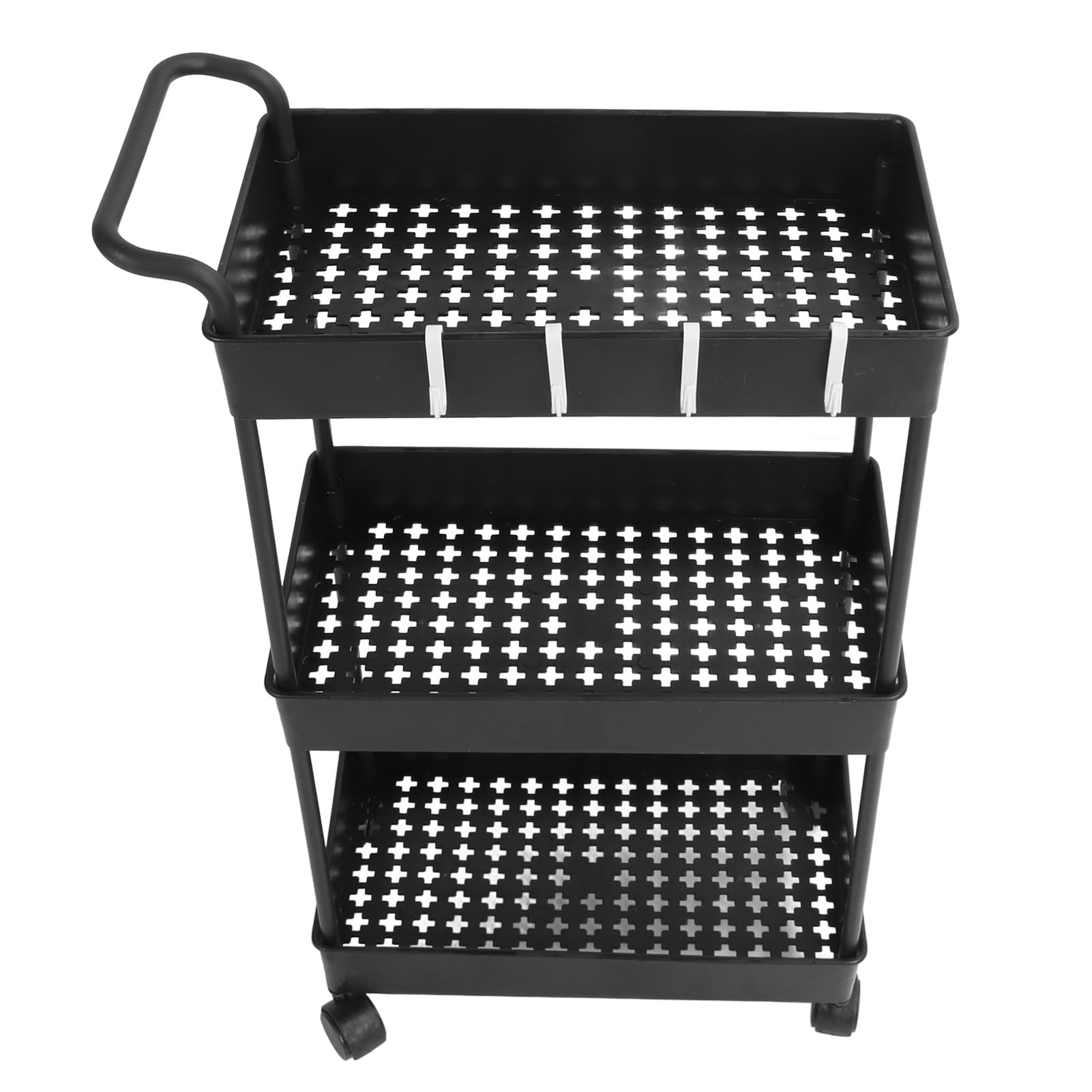 Organizer Portapannolini Da Appendere Cradle Star - 4 Tasche, Grigio, 43x23x23 Cm - Foto 12