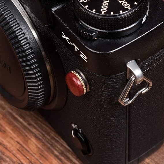 Wood Wooden Camera Flash Remote PC Sync Terminal Cap Cover Protecter for Fujifilm Fuji X-T4 X-T3 X-T2 X-T1 GFX 50R 50S 100 (Camwood)