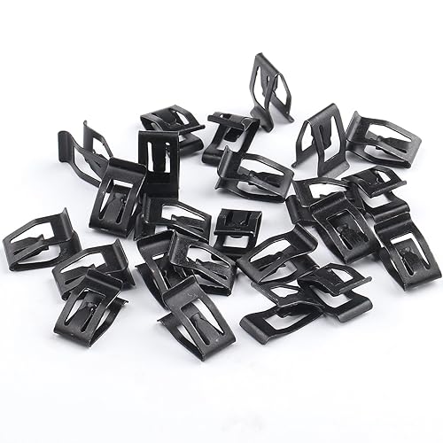 Miniatura 3 de Clips de retención de metal para automóvil, 40 clips de retención de metal para automóvil, clips de tablero de automóvil, clips de retención para
