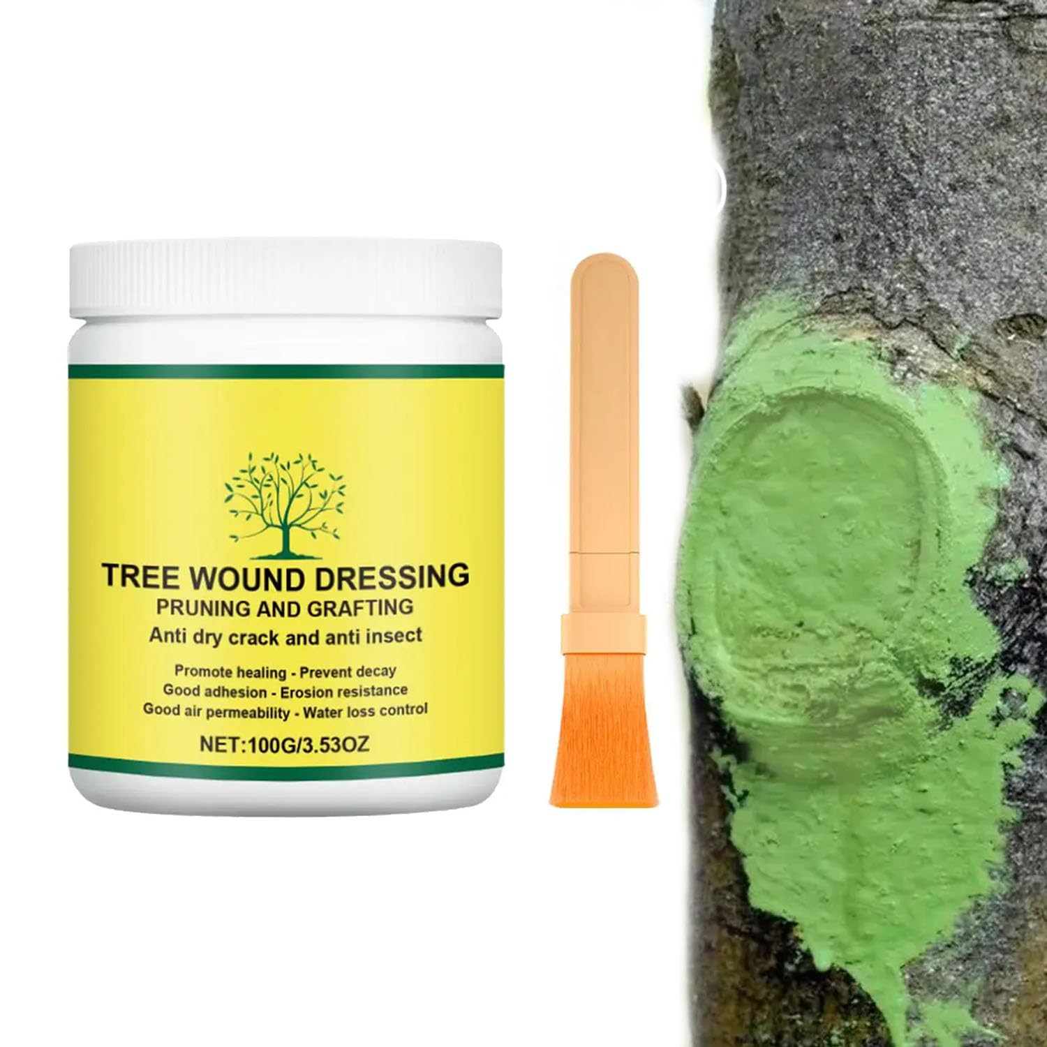 Tree Wound Pruning Sealer Tree Grafting Paste Plant Grafting Pruning Bonsai Cut Wound Paste Smear Repair Ointment Agent