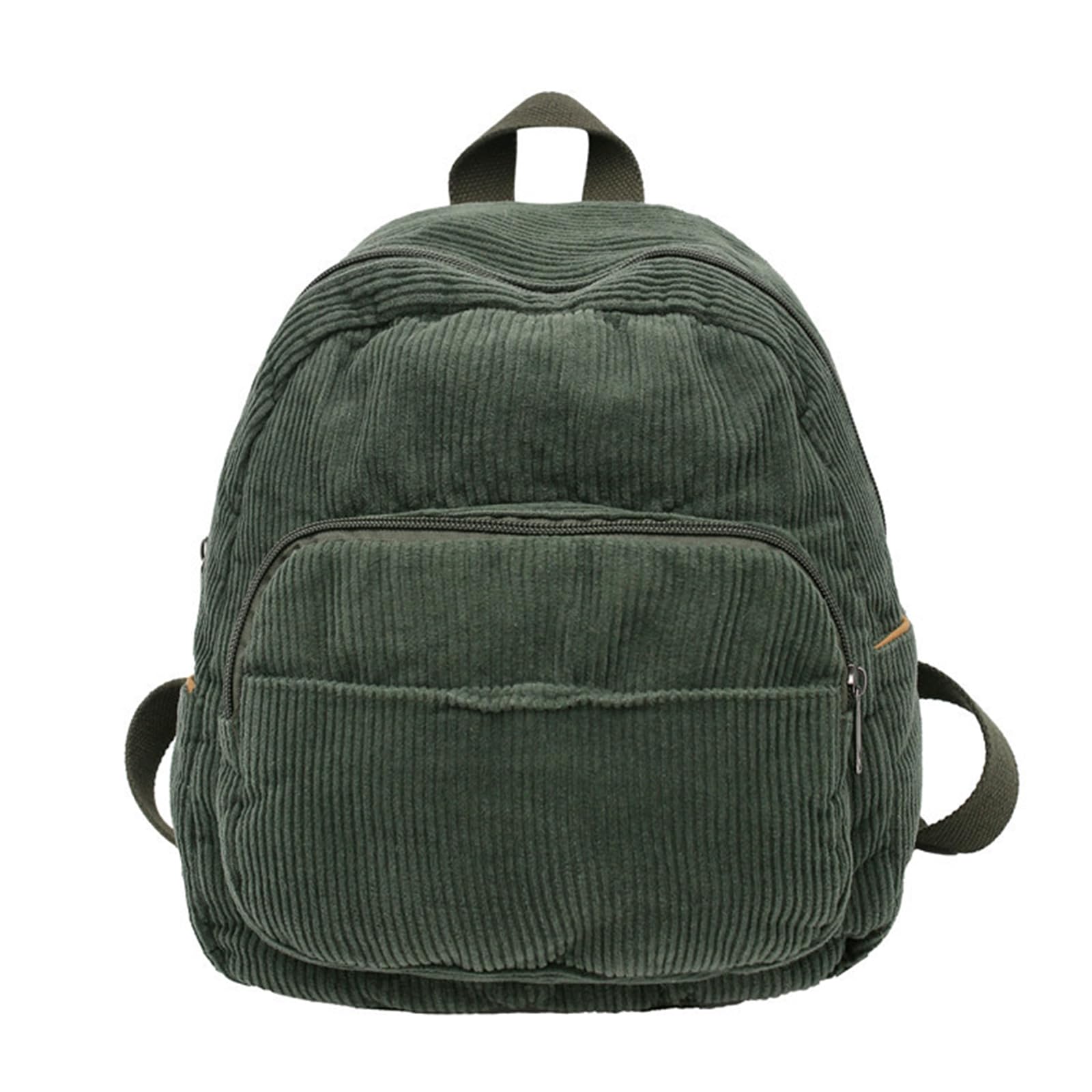 MICFENY Vintage Corduroy Backpack Retro Travel Daypack Casual Rucksack for Fashionable Women