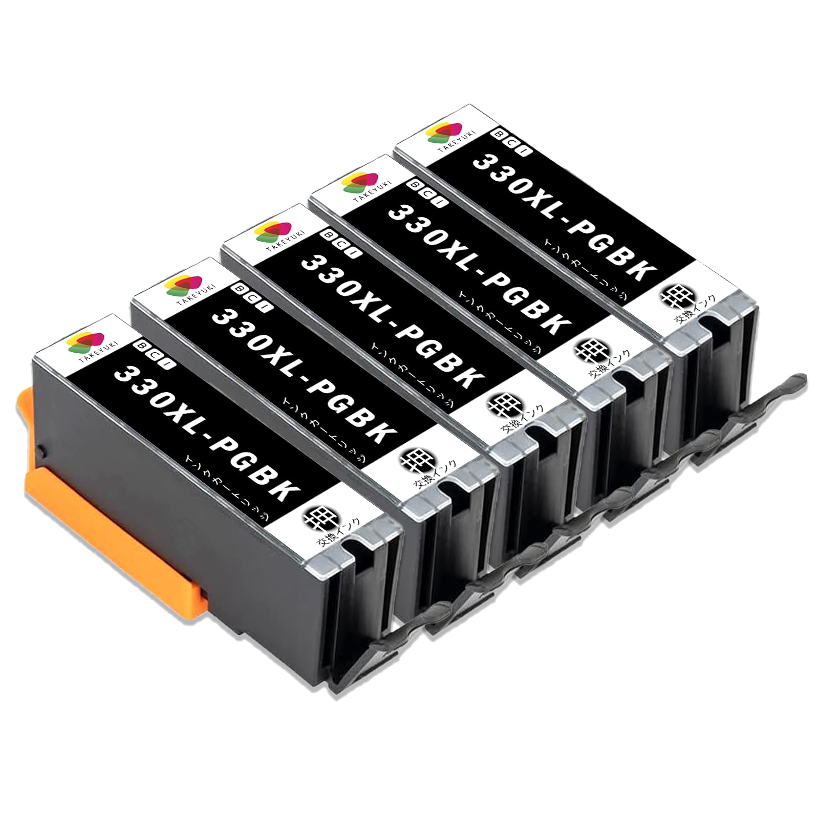 Amazon.co.jp: BCI-330XL-PGBK 5本セット 染料ブラック 互互換インク