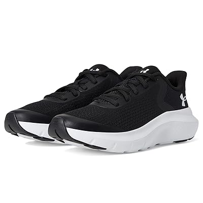 Under Armour Kids Rogue 5 (Big Kid) Boys Shoes Black/Black/White