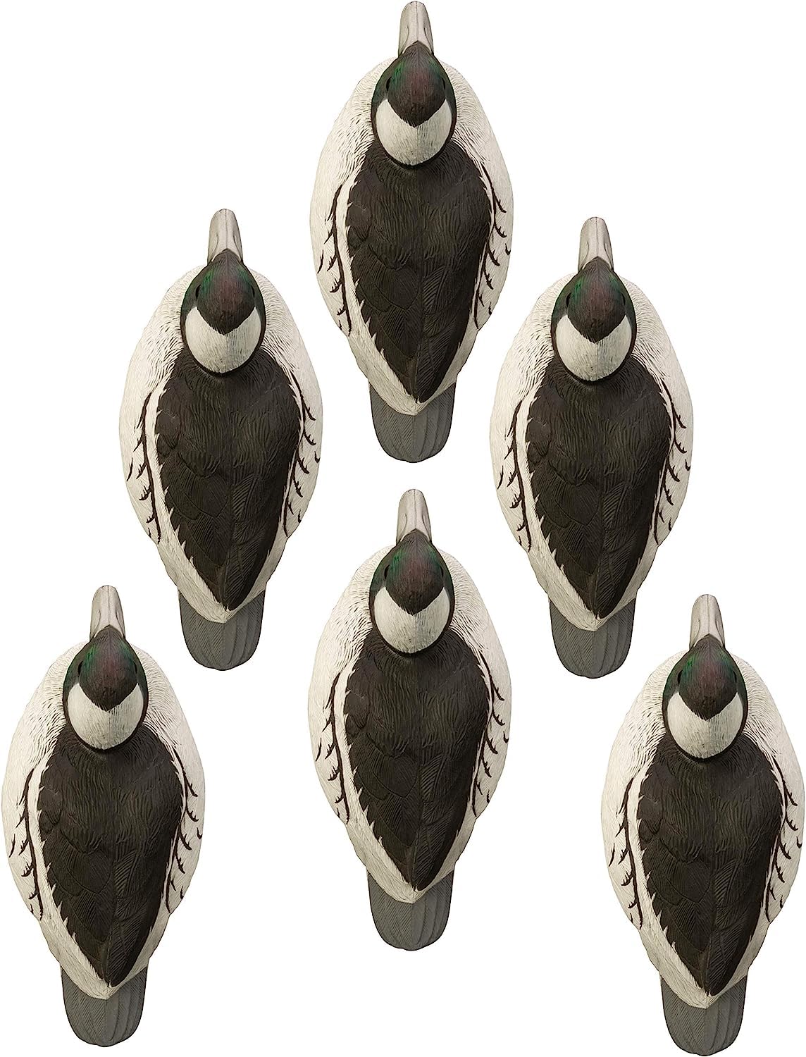 Higdon Outdoors Señuelos de Pato Bufflehead estándar, Todos los Patos, Rellenos de Espuma
