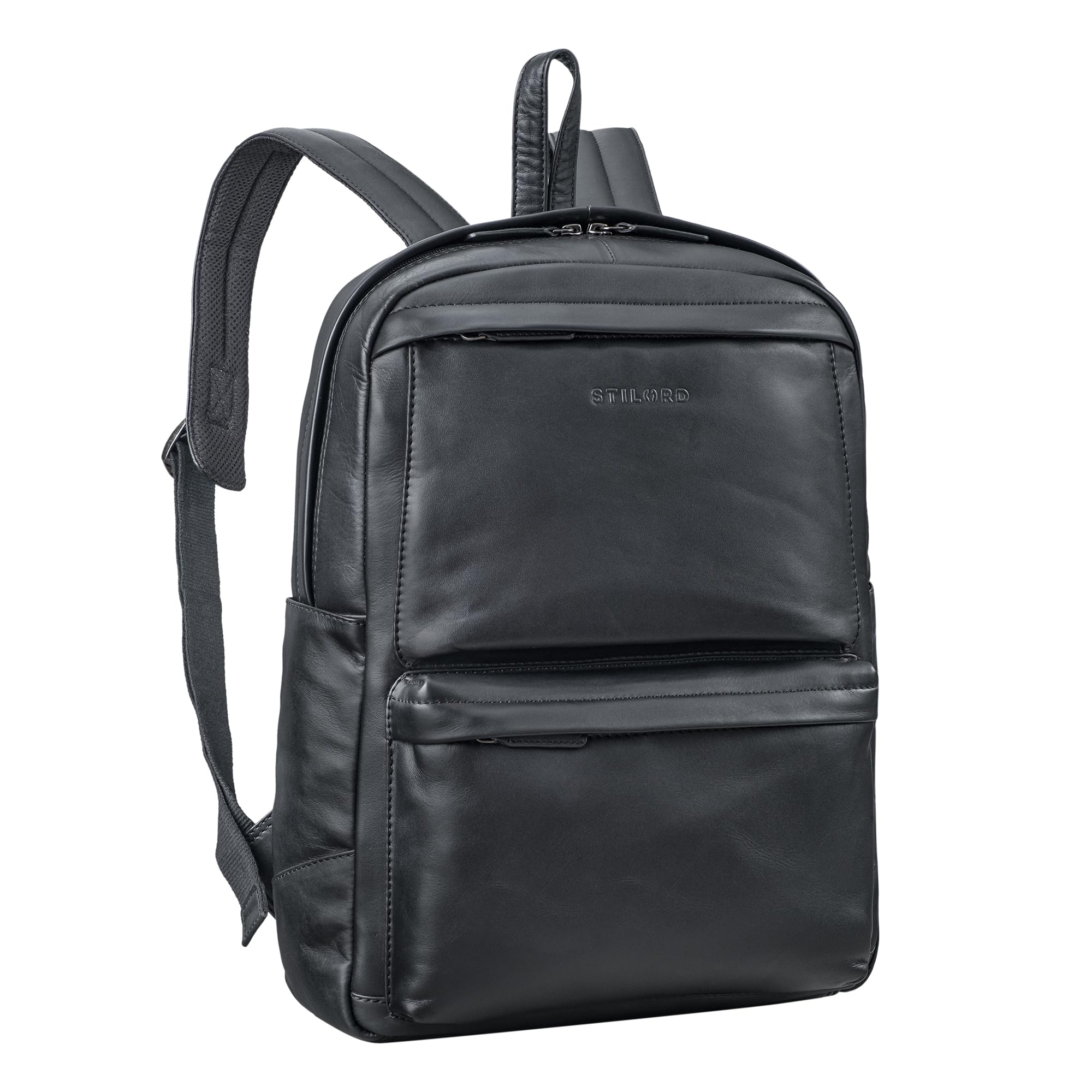 STILORD 'Erin' Zaino in Pelle Grande per Uomo e Donna Zaino porta PC 15-16 Pollici Backpack Vintage Zaino per Ufficio Università e Business in Cuoio Autentico
