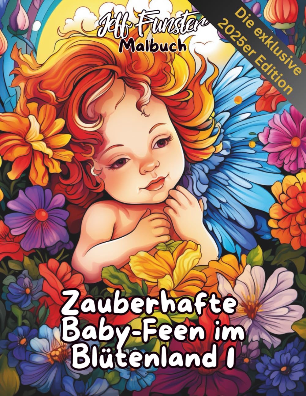 Zauberhafte Baby-Feen im Blütenland 1: Ein liebevolles Ausmalbuch für Groß und Klein