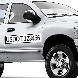 USDOT Number Magnetic Sign