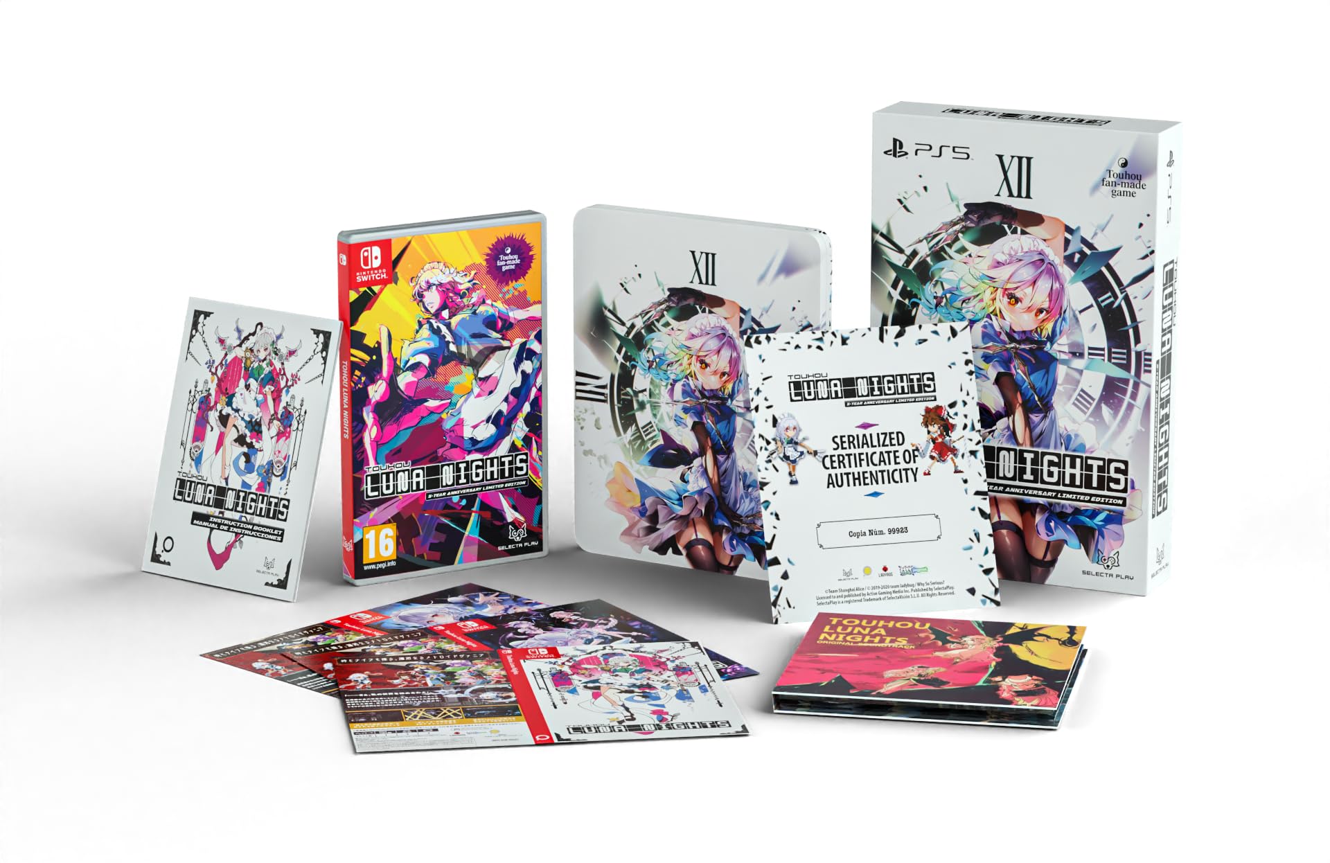 TOUHOU LUNA NIGHTS 5-Year Anniversary Limited Edition Nintendo Switch