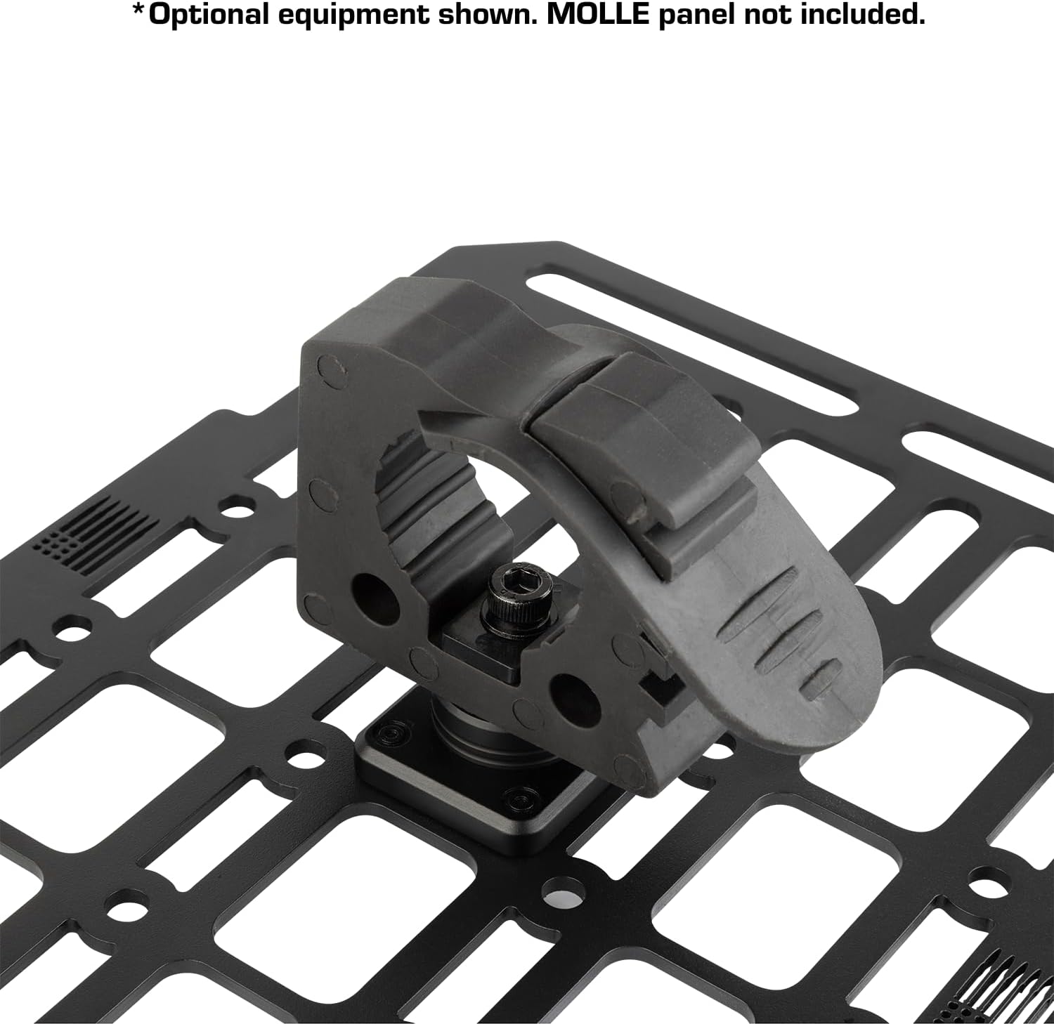 Bulletpoint Mounting Solutions Quick Release Adjustable Clamp Mounts Compatible with Molle Panels (2-Pack)