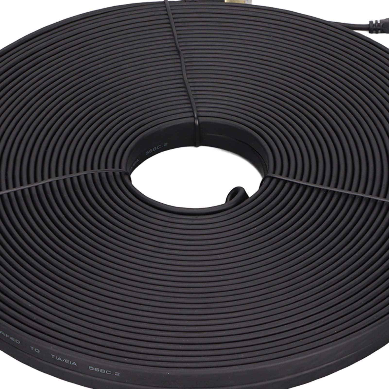 Bewinner Kabel Ethernet Cat8 40 Gb/s, 2000 MHz, Szybki, Kabel Sieciowy Internetowy o Długości 30 M do Gier //, Routera, Komputera PC, Laptopa, Danych (30M)