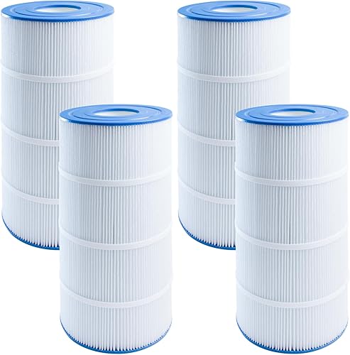 Paquete de 4 cartuchos de filtro de piscina CCP320 de repuesto para Pentair Clean Clear Plus 320, Waterway Crystal Water 325, Pleatco PCC80-PAK4,