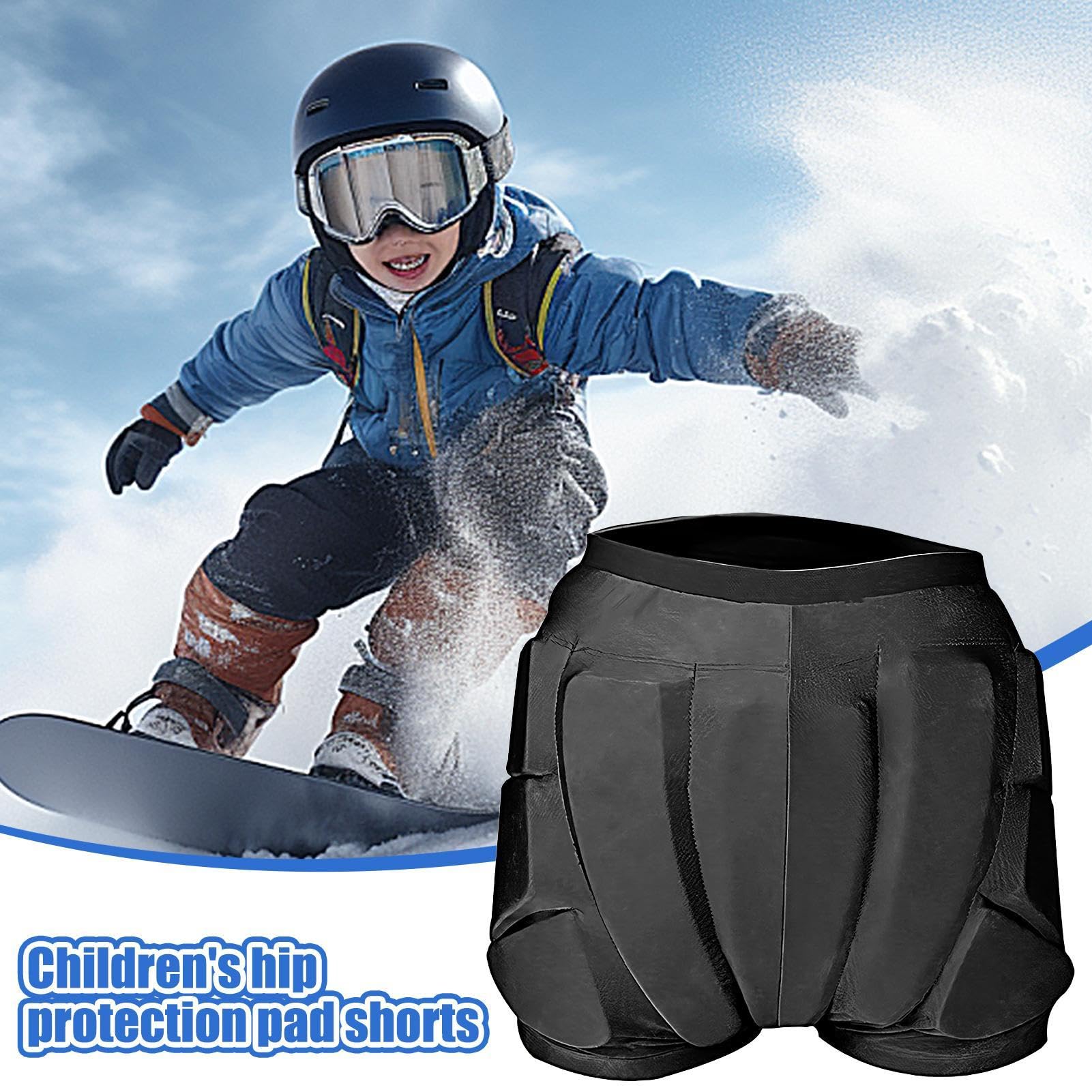 Cuscinetti protettivi per pattinaggio a rotelle, pantaloncini da snowboard, pantaloncini di protezione per snowboard, attrezzatura di sicurezza per pattinaggio su ghiaccio, cuscinetti protettivi per