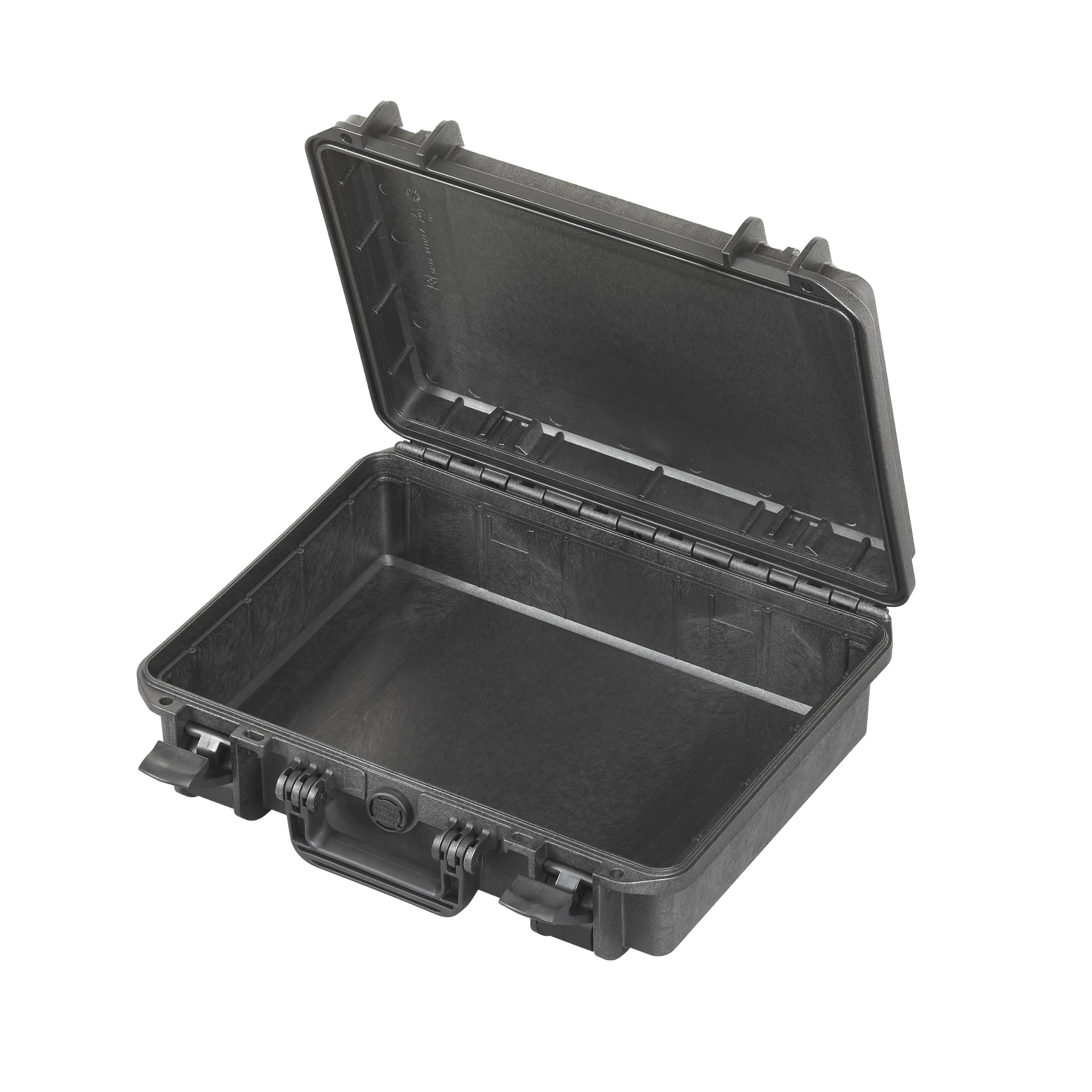 MAX Cases - MAX380H115.079 Negro - Maleta hermética vacía - Dimensiones internas 380 x 270 x 115 mm
