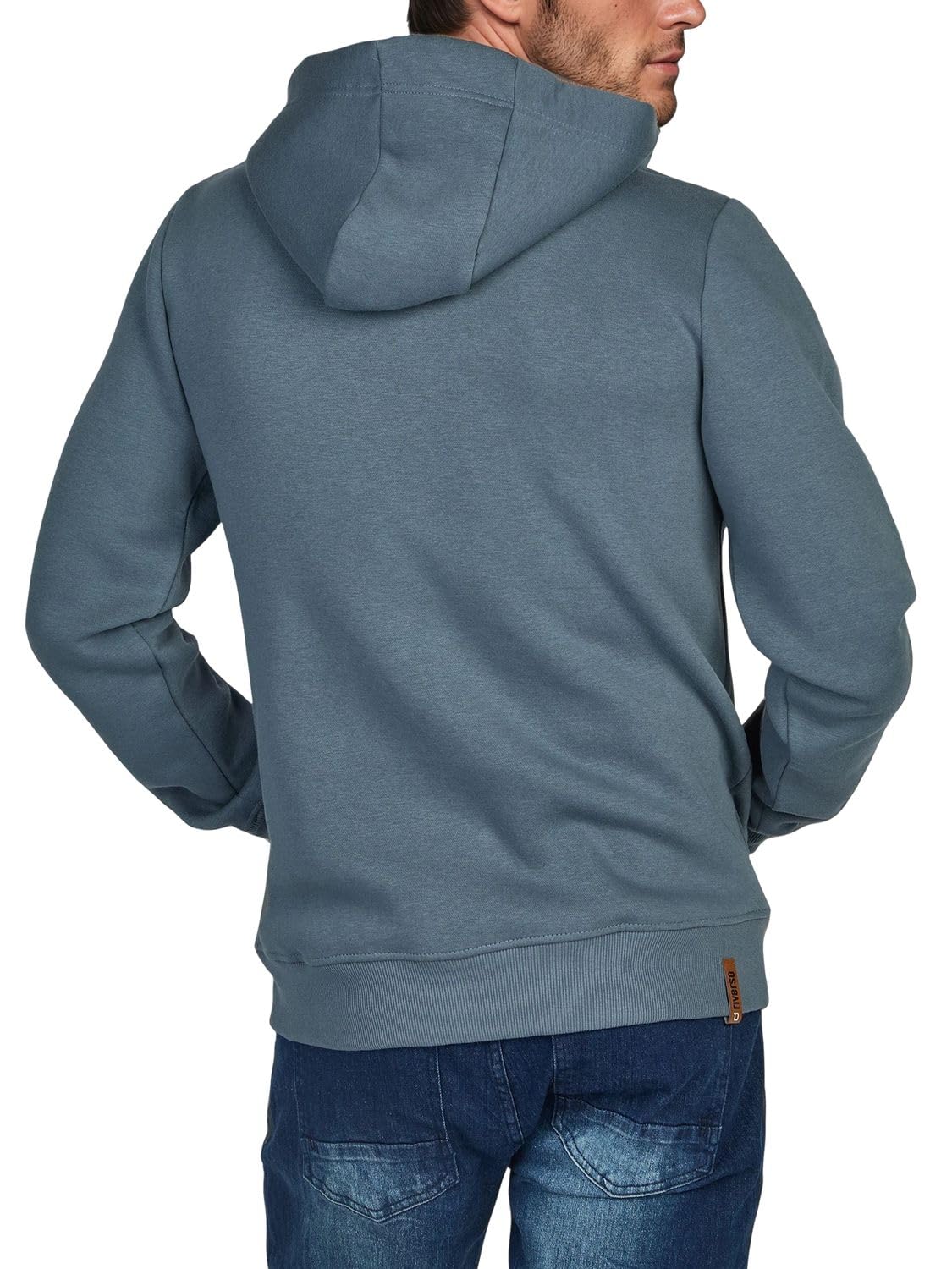 riverso Sweatjacke Herren mit Kapuze Reißverschluss Regular Fit RIVThilo | Kapuzenjacke Grau Braun Grün Rot Blau Schwarz Beige S M L XL XXL 3XL 4XL 5XL