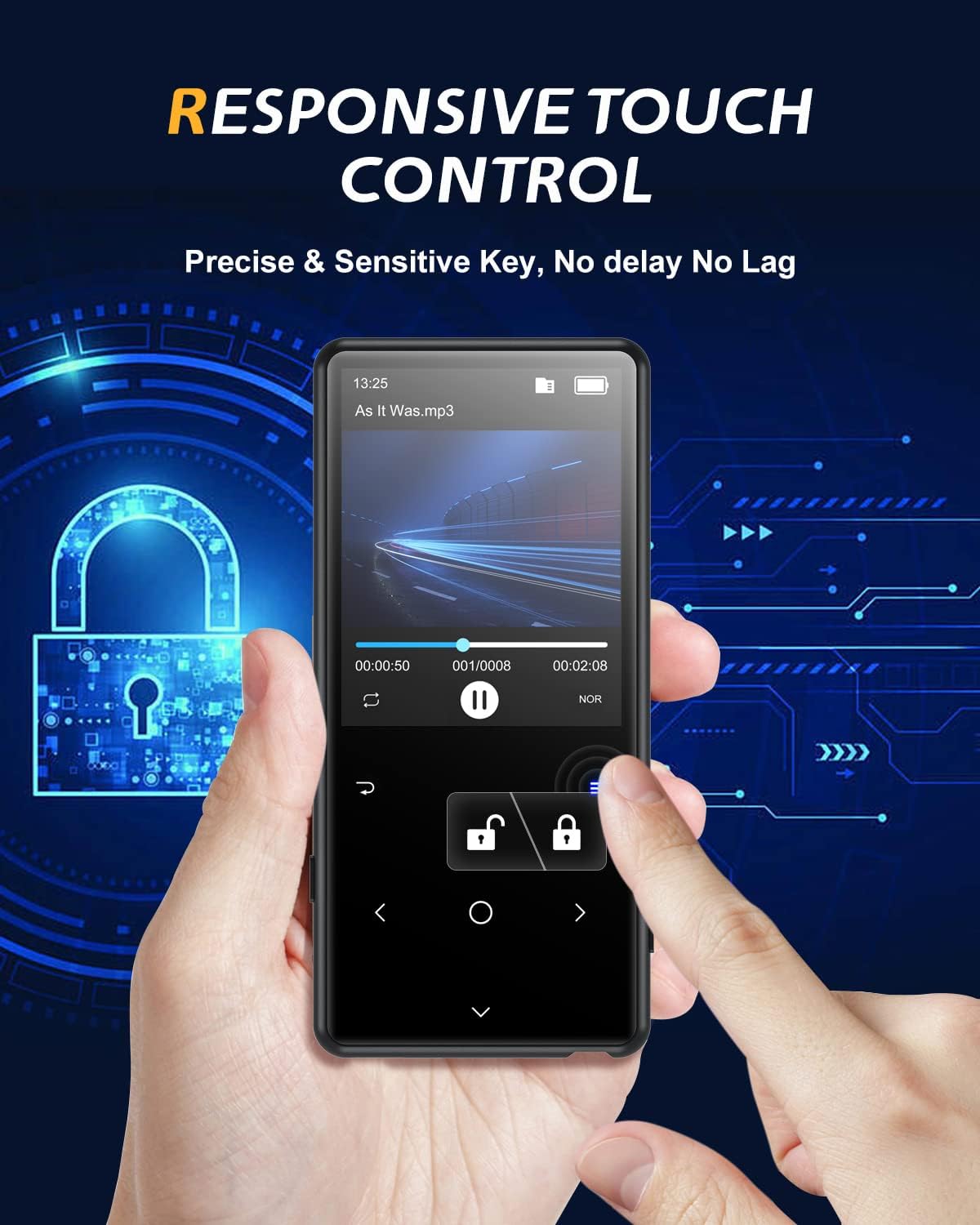 MECHEN D51 MP3 Player e-book reader screen