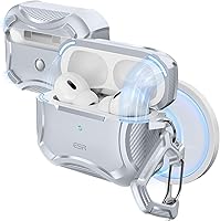 Vista 31 de ESR Funda para AirPods Pro de 2ª Generación, Compatible con Funda de Airpods Pro de 2ª/1ª Generación (2023/2022/2019), Compatible con MagSafe