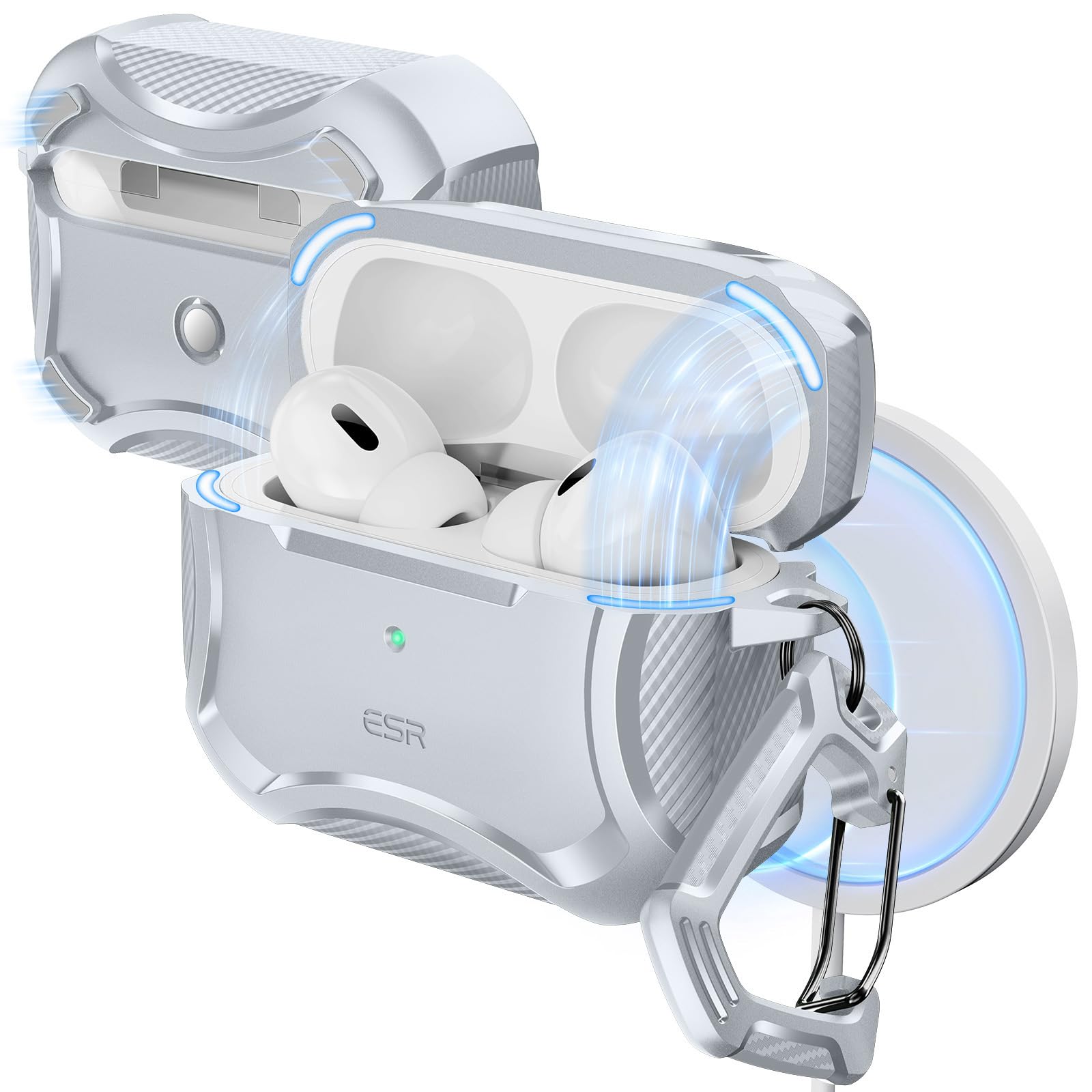 Amazon | ESR AirPods Pro2 ケース MagSafe対応 AirPods Pro 第2