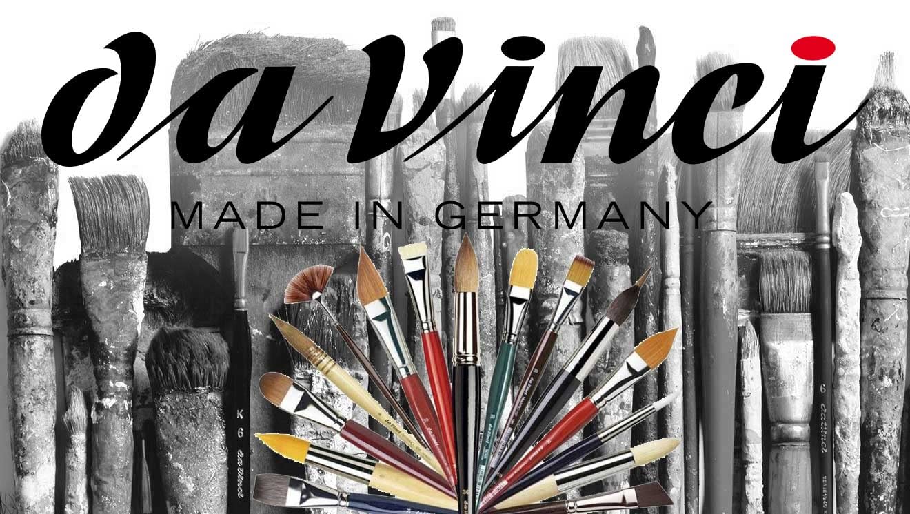 Amazon | da Vinci ドイツ製 「ダ ヴィンチ画筆 水彩・アクリル絵具