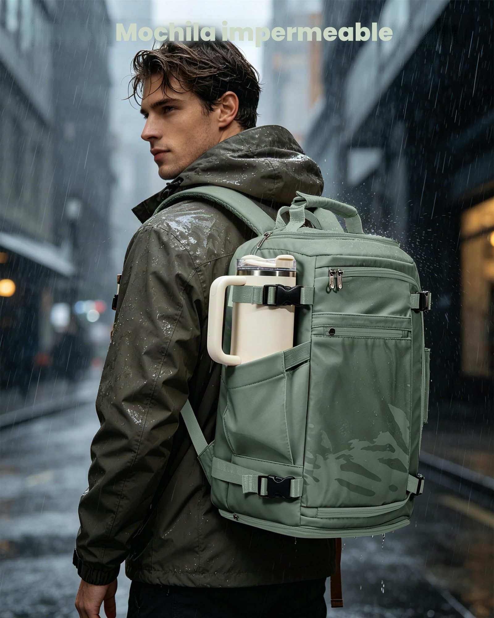 SZLX Mochila al Vacío con Bomba Equipaje de Mano 40x30x20 Ryanair Vueling Wizzair Mochila Viaje Cabina Avion 40x20x25 Mujer Maletas de Viaje Cabina 45x36x20 Easyjet Mochila Portatil con USB Hombre