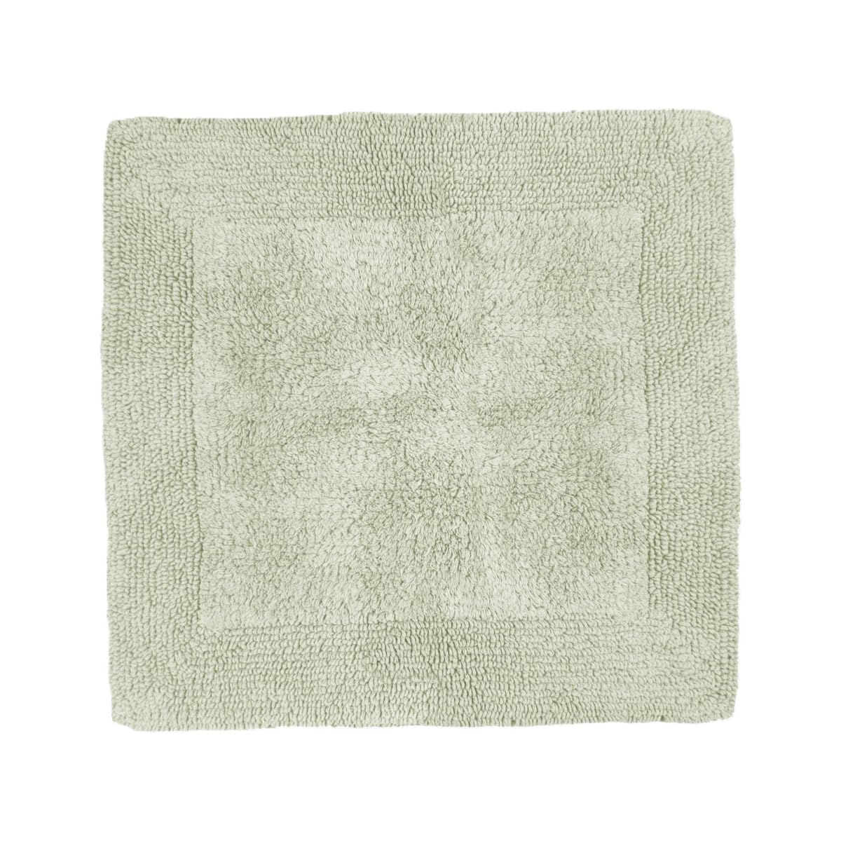 Allure Bath Fashions - Bath Mat - Square - Sage Green - 55cm