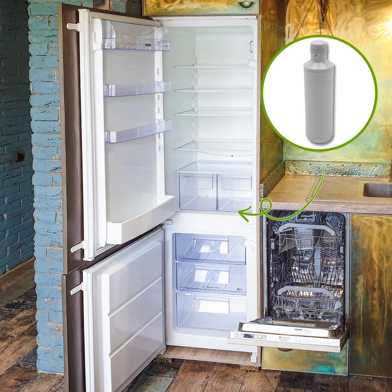 Lote de 9 filtros de agua SIDE BY SIDE Frigo, Refrigerador, Congelador AGF80300704, ADQ74793514 LG Frigo, Refrigerador, Congelador AGF80300704, ADQ74