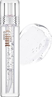 Glint Liquid Gel Highlighter (Glosser, 0.1oz) - Multi-Use Face & Body Gloss for Smooth Glow, Long-Lasting Illuminator Balm for Healthy Radiance. Korean Makeup. Eyes, Cheeks, Nose