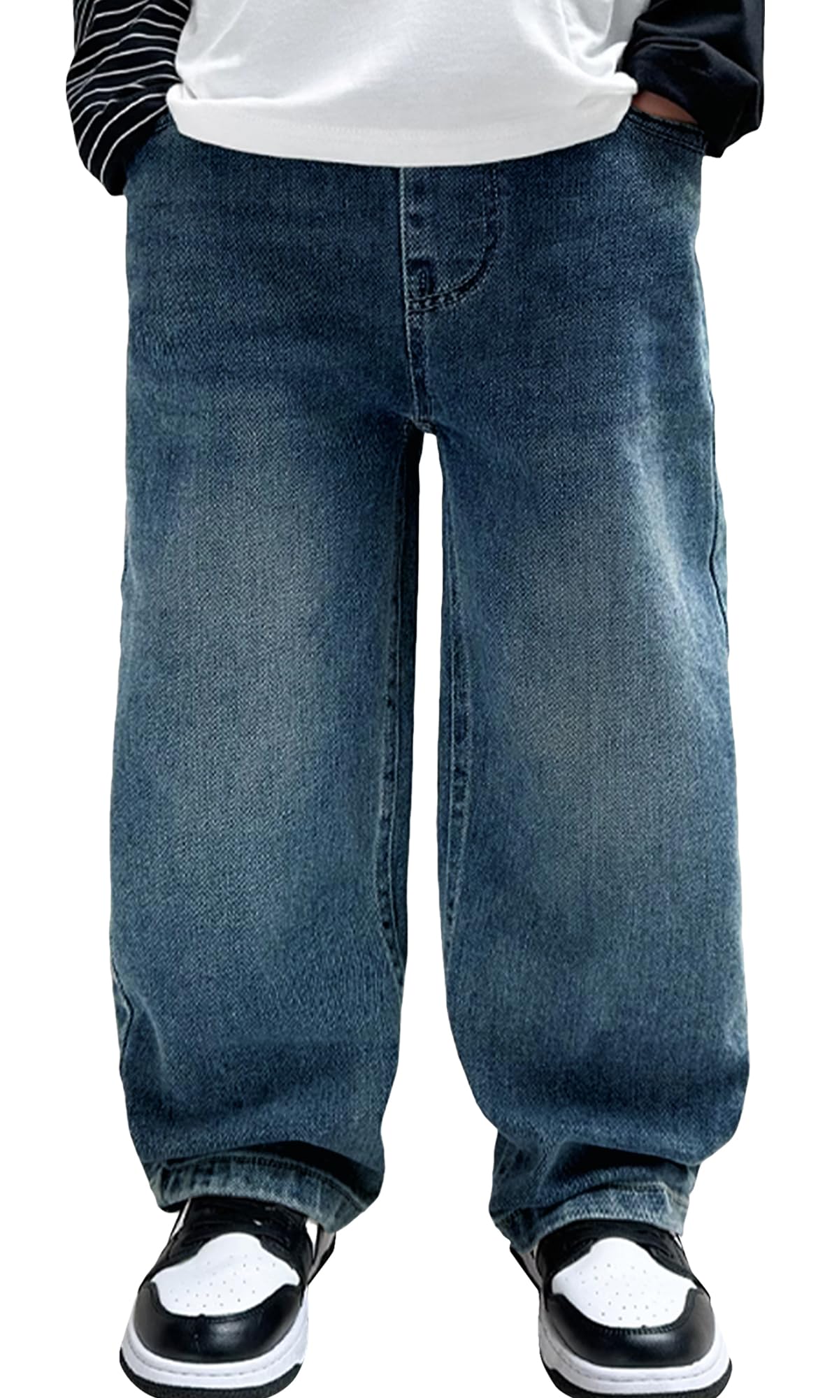 Happy Cherry Jean Déchiré Pour Garçon Et Enfant - Pantalon Stretch