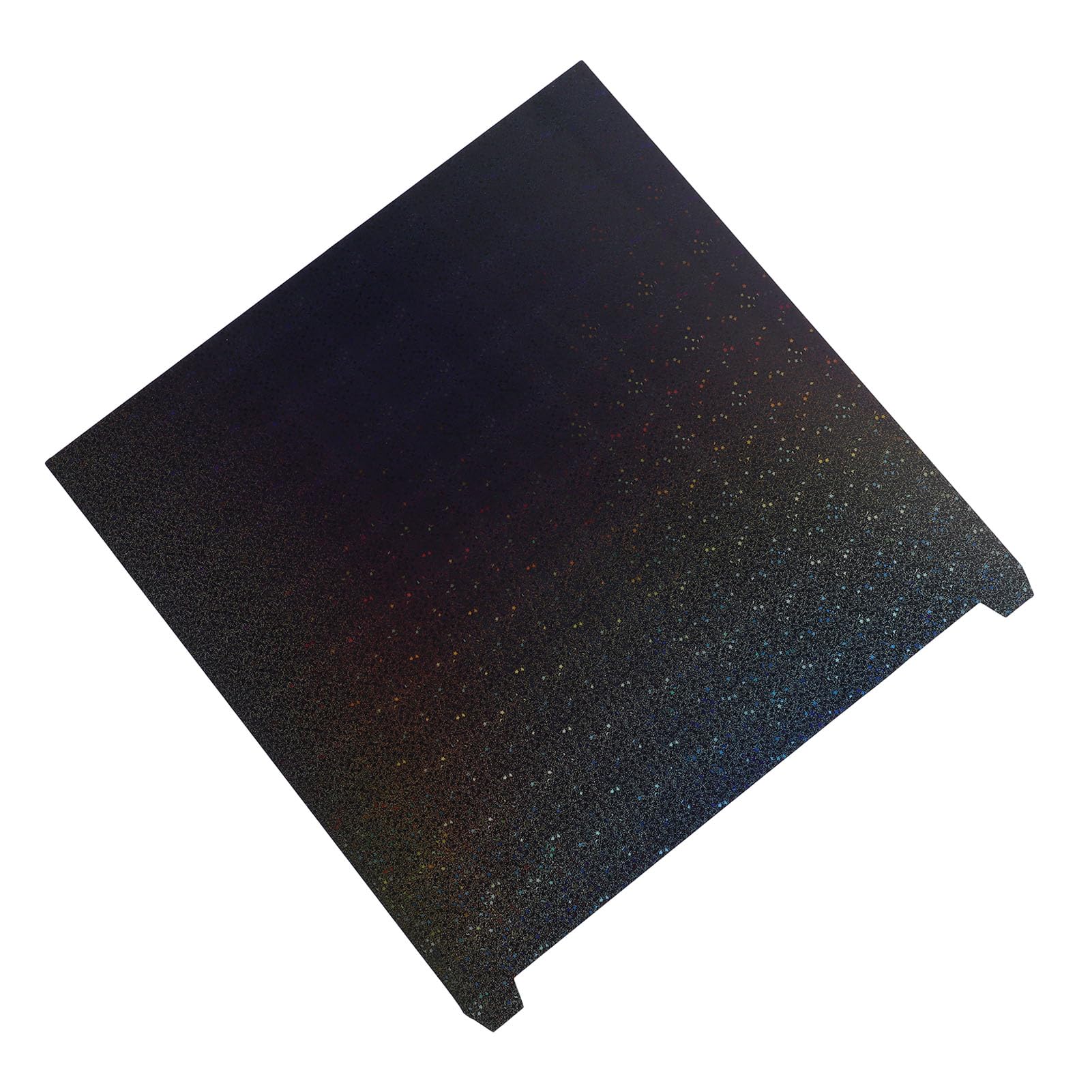 Generic Piastra di Costruzione per Stampante 3D Rivestita PEI per Letto di Stampa Liscio Ad Alta Adesione K2 Plus 370x370 Mm