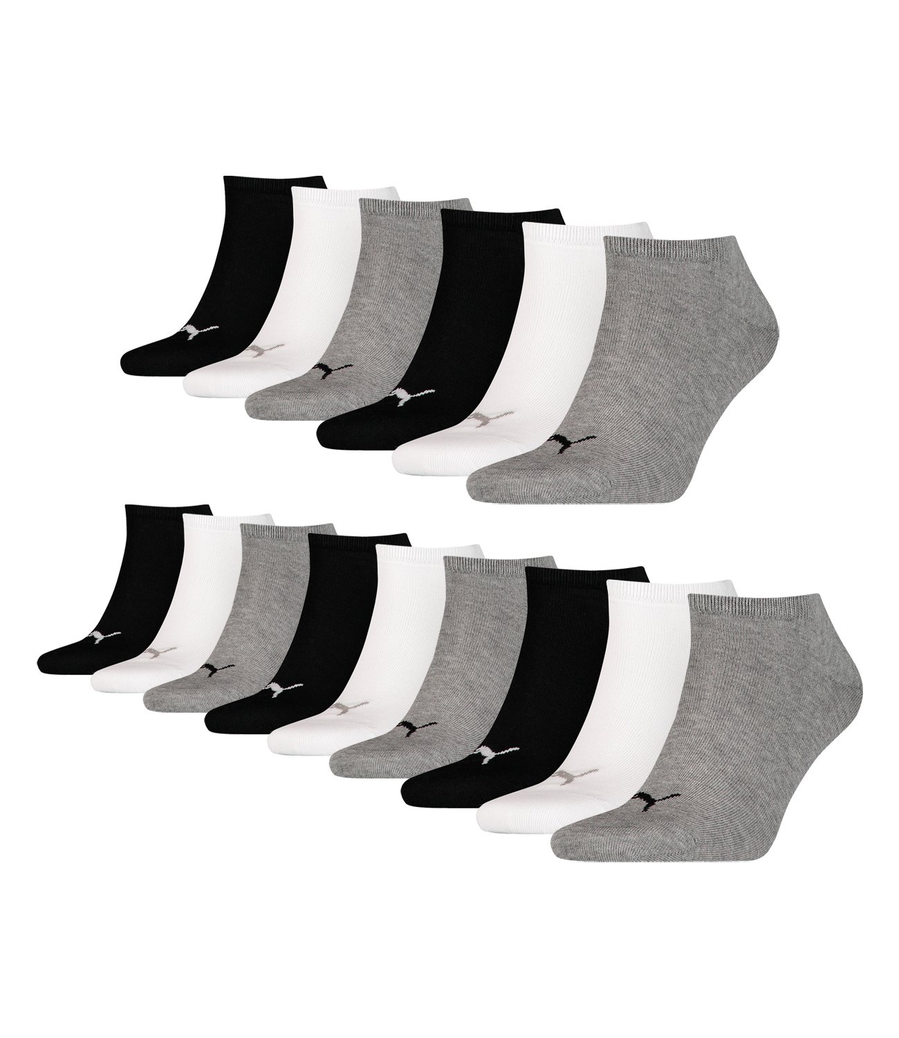 PUMA Unisex Sneaker Socks (3 Pair Pack)