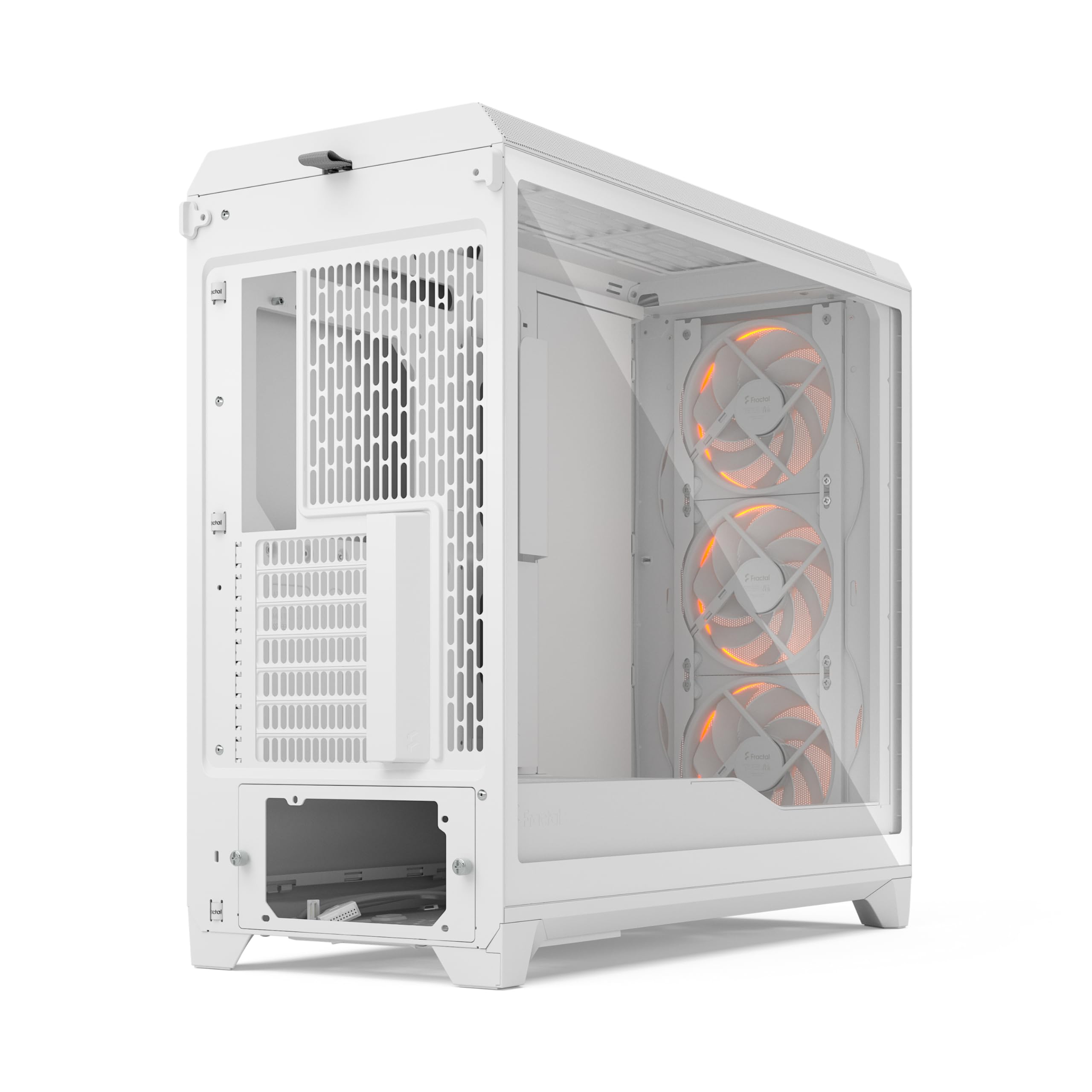 Meshify 3 XL Biały RGB TG Przezroczysty odcień