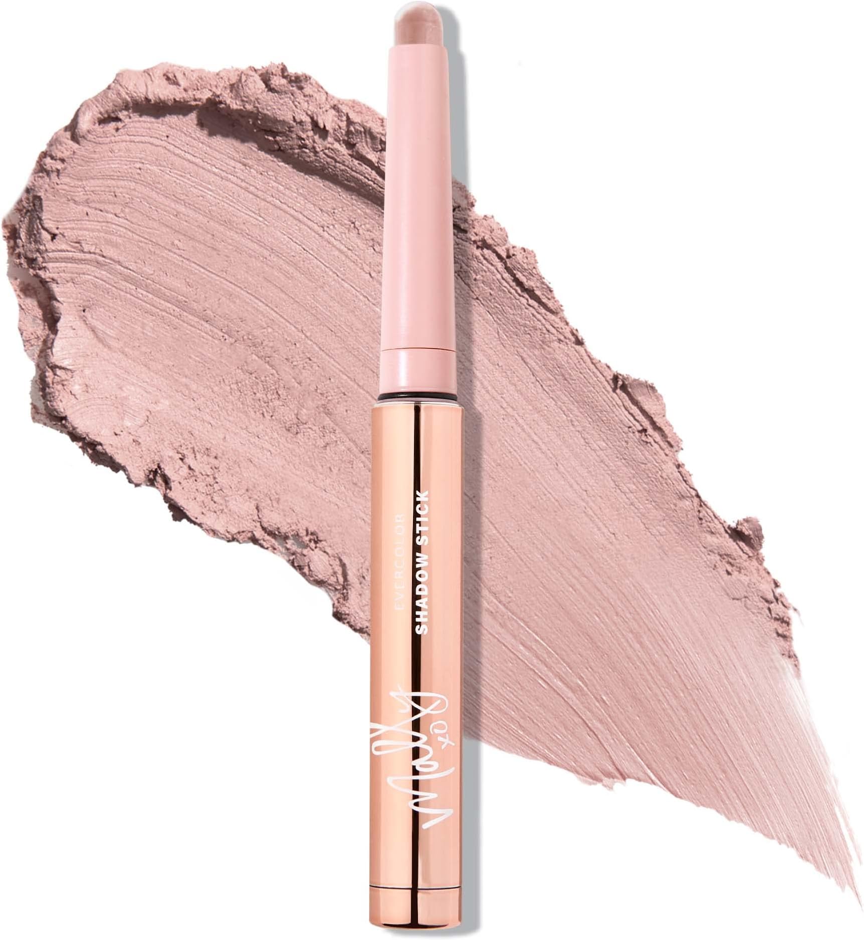 Mally Beauty Evercolor Eyeshadow Stick - Dusty Rose Matte - Waterproof and Crease-Proof Formula - Easy-to-Apply Buildable Color - Cream Shadow Stick
