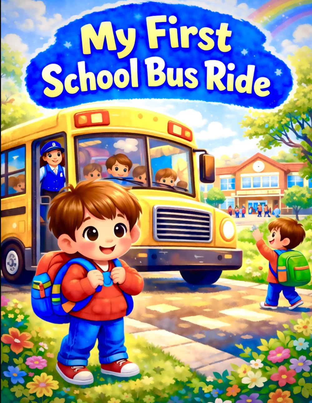 My First School Bus Ride: A Fun Back to School Story for Kids About Courage, Friendship, and the Exciting First Ride to School