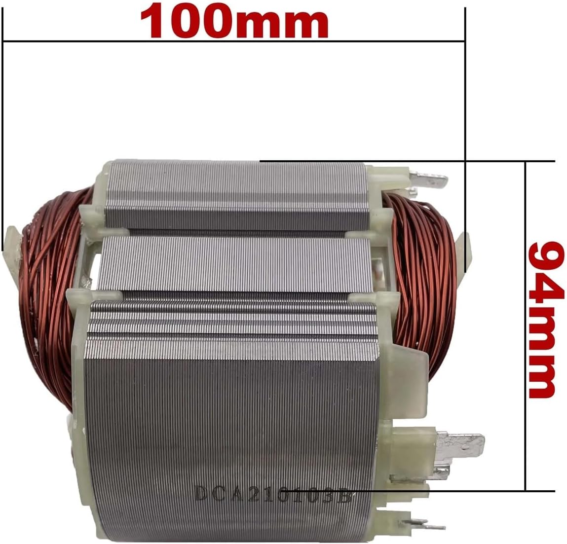 AC220V-240V Armature Rotor Anchor Replacement for Metal Cutter Shaft 2414NB 2414B (Color : Stator)