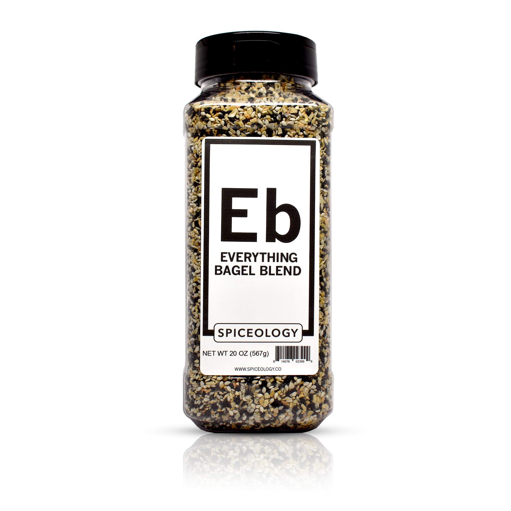 Spiceology - Everything Bagel Seasoning - All-Purpose Spice Blend with Garlic, Onion and Sesame Seeds - 20 oz