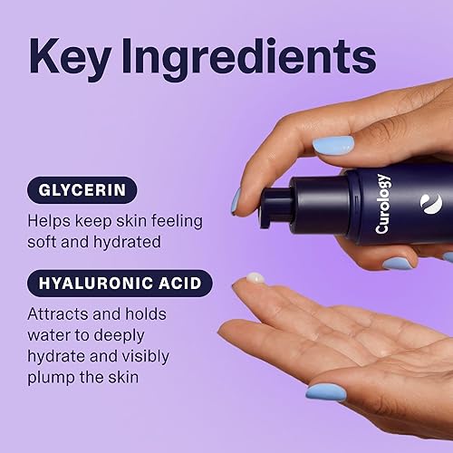 Miniatura 5 de Curology Gel hidratante facial, loción facial diaria con ácido hialurónico, para pieles grasas, secas o sensibles, 1.7 onzas líquidas