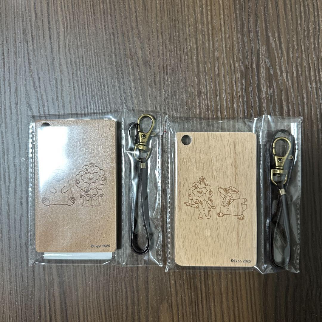 Amazon.co.jp: 万博記念 ICOCA＋木製パスケース A B セット