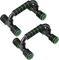 CUNCUI Portable Push Up Bars - Comfortable Foam Grips, Anti-Slip Stands for Home Floor Workouts, Men & Women Fitness