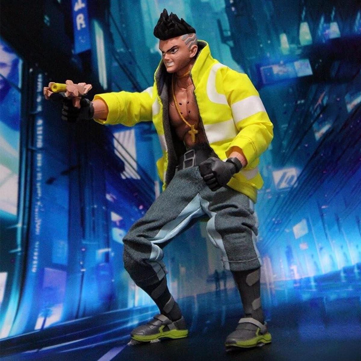 HiPlay JADA Toys David 35004, 1/12 Scale Collectible Action Figure Full Set
