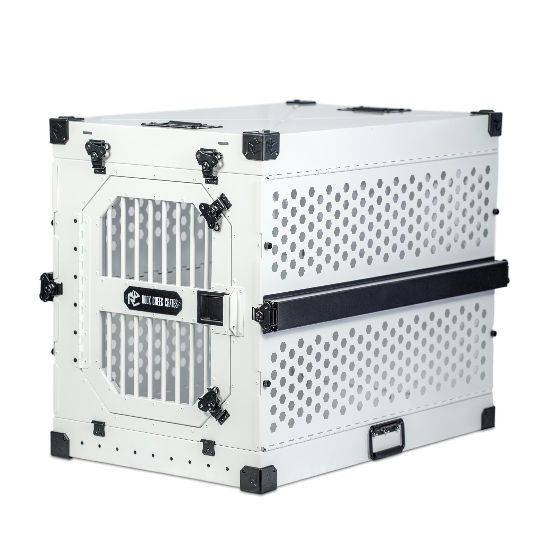 ROCK CREEK Collapsible Aluminum Dog Crate
