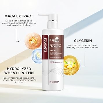 Karseell Argan Oil Shampoo Deep Repair Maca Özü Nemlendirici Şampuan 500 ml