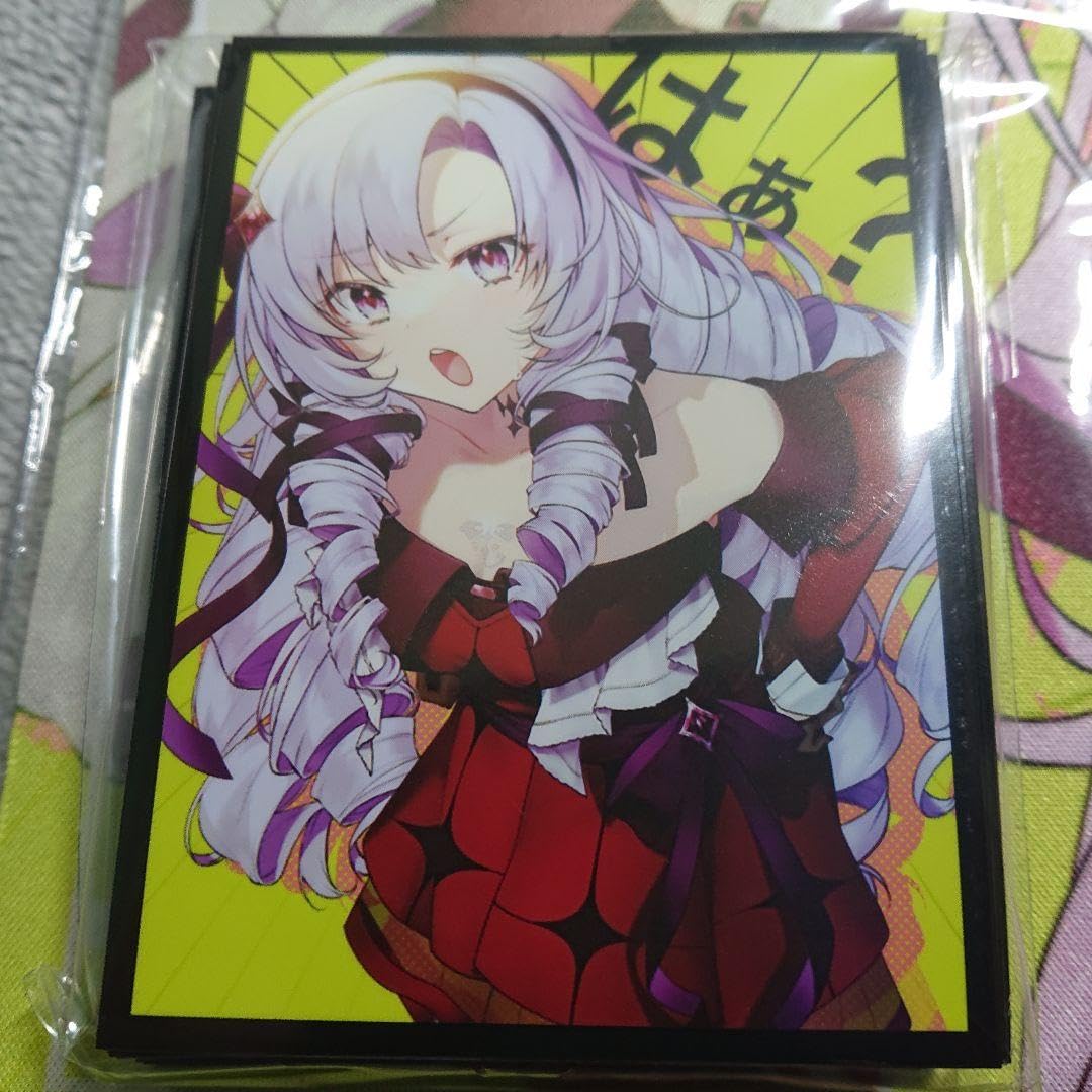 α2 にじさんじ はぁ？&集中線 壱百満天原サロメ スリーブ&プレイマット α2 にじさんじ はぁ？&集中線 壱百満天原サロメ スリーブ&プレイ